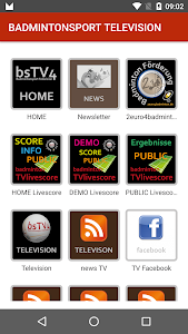 APP BADMINTONSPORT TELEVISION screenshot 0