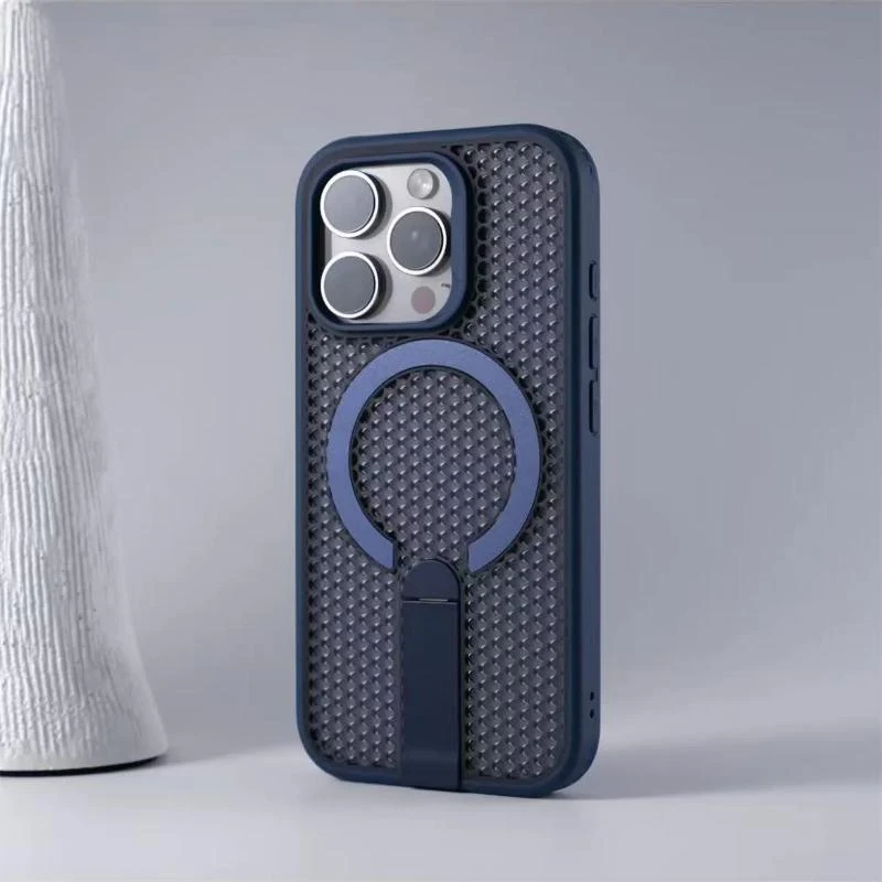 Drop resistant protective cover with suction pivot bracket phone case. Secure grip and reliable drop protection for your
