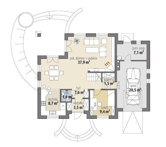 Tytus III - Rzut parteru