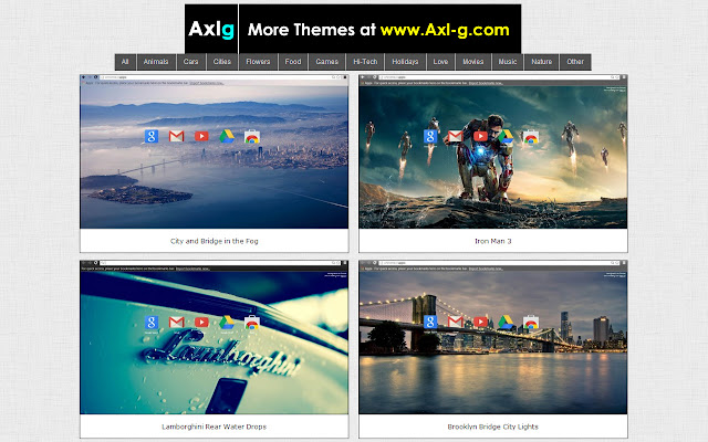 Axlg chrome extension