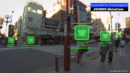 itsumoNAVI for SmartEyeglass β