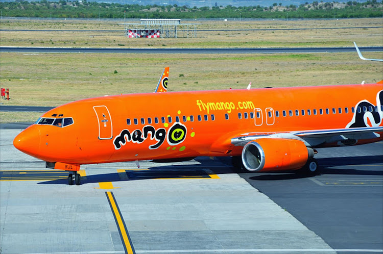 Mango Airlines. Picture: WIKIMEDIA COMMONS