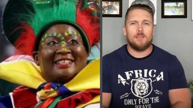 There has been a quiet battle over the past seven days between South African 'superfan' Mama Joy Chauke and YouTuber Renaldo Gouws.