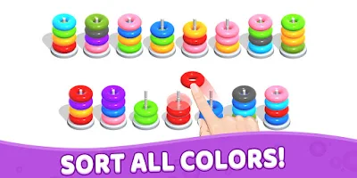 Color Hoop Stack - Sort Puzzle Screenshot