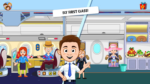 Screenshot My Town Airport games for kids