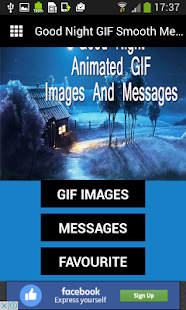 Good Night GIF Smooth Messages - náhled