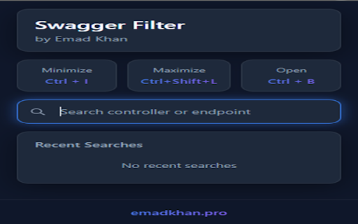 Swagger Filter by Emad