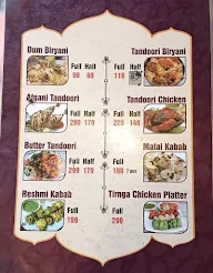 Tandoor Corner menu 2