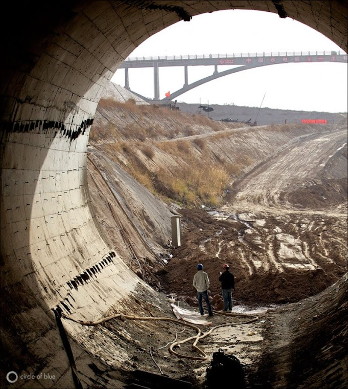 Megaprojeto de desvio de água na China