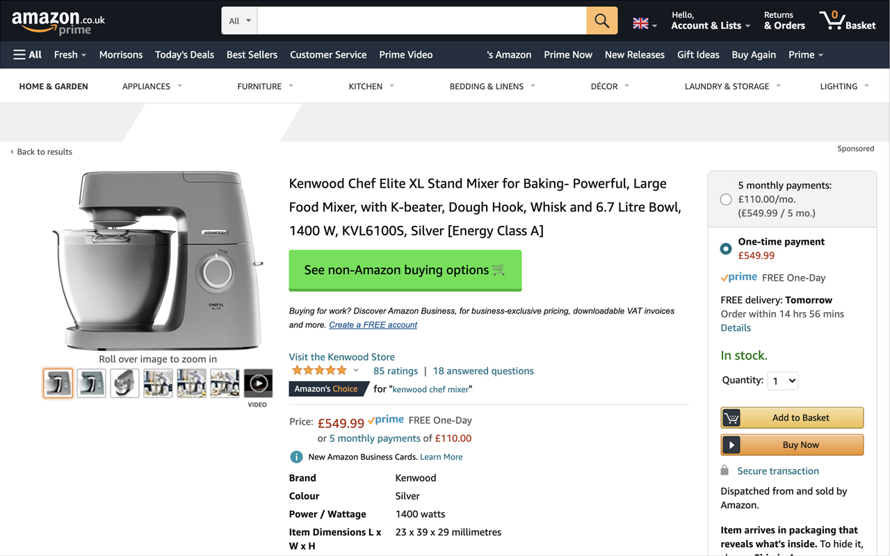 Amazon't - See non-Amazon buying options Preview image 3