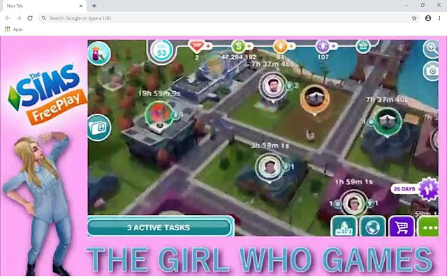 The Sims Freeplay Wallpapers and New Tab