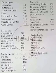 Habitat Cafe menu 2