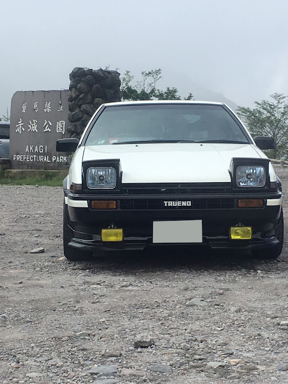 スプリンタートレノの赤城山・峠ステッカー・峠プロジェクト・霧に関するカスタム事例の投稿画像1枚目