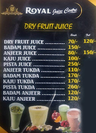 Royal Juice Bar menu 6