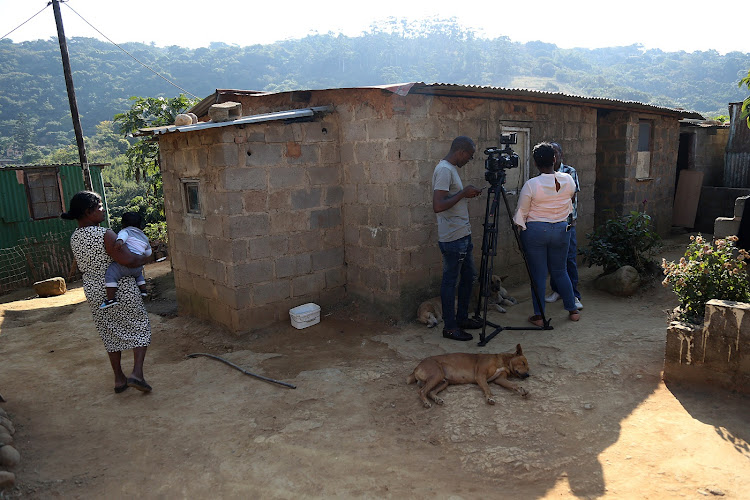 This is the house where a 10-year-old was raped by the stepfather in Verulam.