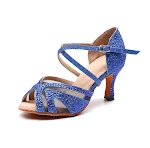 Blue Heel Height 7.5cm