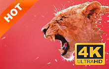 Lion New Tab Page HD Wallpapers Themes small promo image