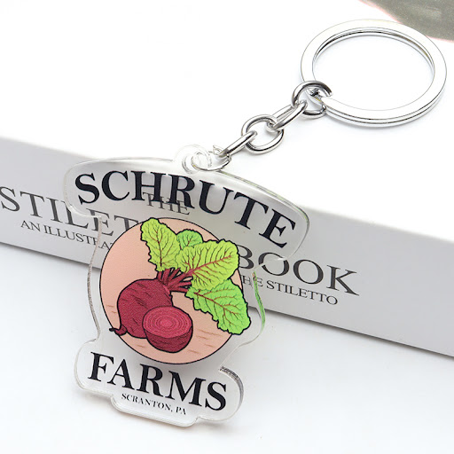 Title 11, Funny Art Acrylic Key Chain Pendant, a great wa...
