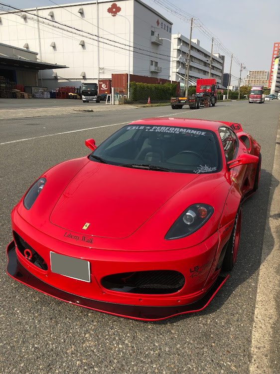 F430のフェラーリF430・LB★WORKS・フェリー・スーパーカー・ツーリングに関するカスタム事例の投稿画像1枚目
