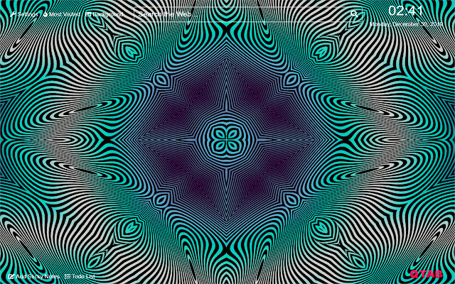 Optical illusion Wallpaper for New Tab