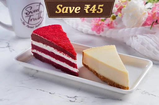 Red Velvet Pastry & New York Cheesecake (Box Of 2)