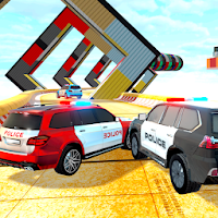 Mega Ramp Police Car Stunts 2020