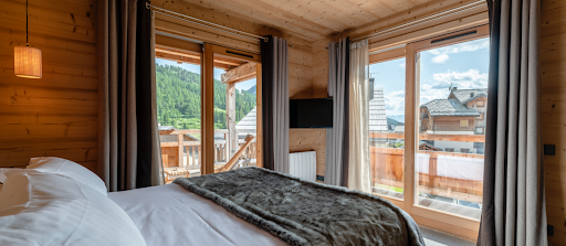 yoga ski Chalet Blanc