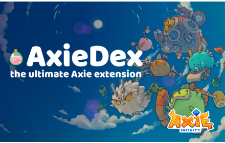 AxieDex - The Ultimate Axie Extension Preview image 0