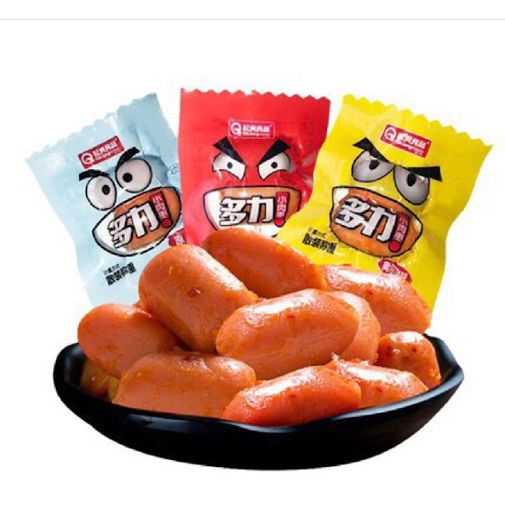 Xúc Xích Sụn Mini Gà Gói 2 Viên Đồ Ăn Vặt Trung Quốc Yudofood