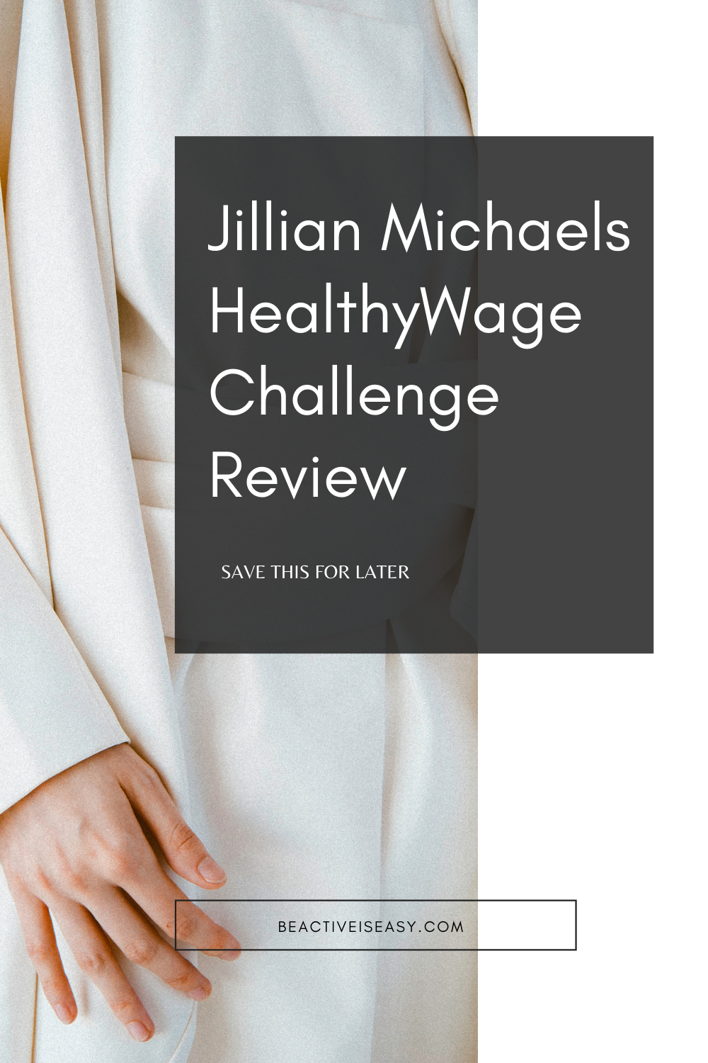 A Review on Jillian Michaels HealthyWage Challenge, save this for later