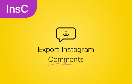 InsC - Instagram comment picker & exporter small promo image