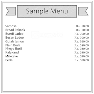 Aggarwal Sweet India menu 1