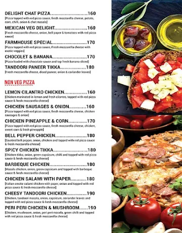 Sunath Pizzeria menu 