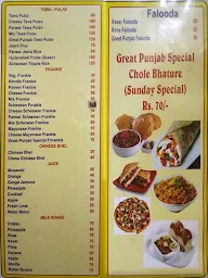 Great Punjab Fast Food Corner menu 2