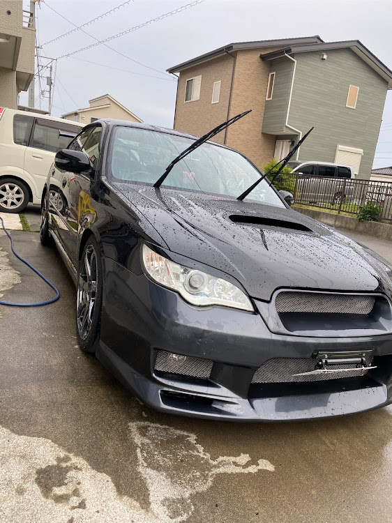 レガシィB4の洗車・レガシィB4 bl5・ヒッポスリークに関するカスタム事例の投稿画像1枚目