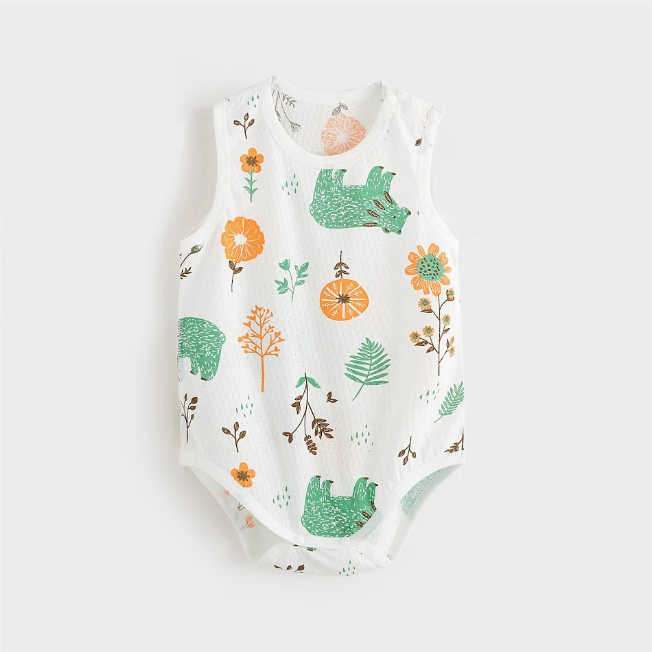 Mono de verano sin mangas para mujer ideal para climas cálidos y vacaciones. Disfruta de la comodidad y estilo con este mono versátil y fresco.