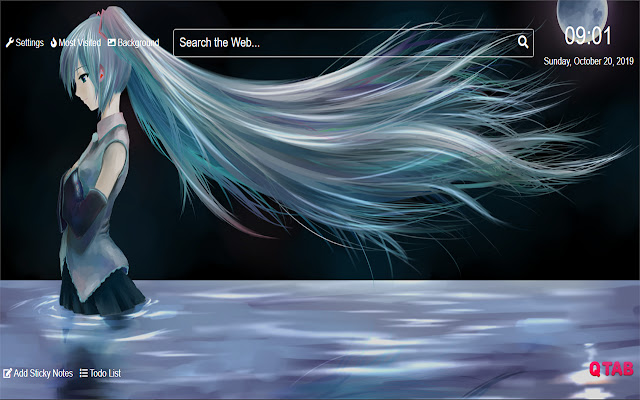 VocaloidWallpapersNewTabTheme