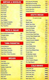 Spicy Snacks & Sweets menu 2