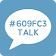 #609FC3 TALK  icon