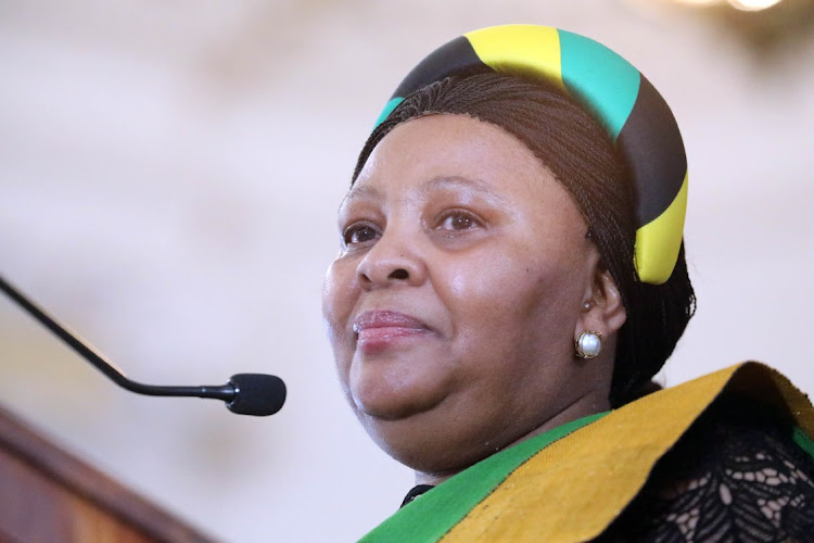 Speaker of the National Assembly Nosiviwe Mapisa-Nqakula. File photo.