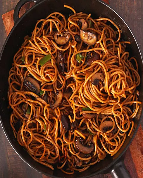 Mushroom Noodles