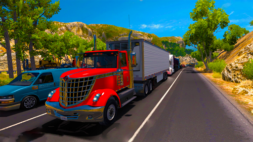 3D Truck Traffic Simulator Real