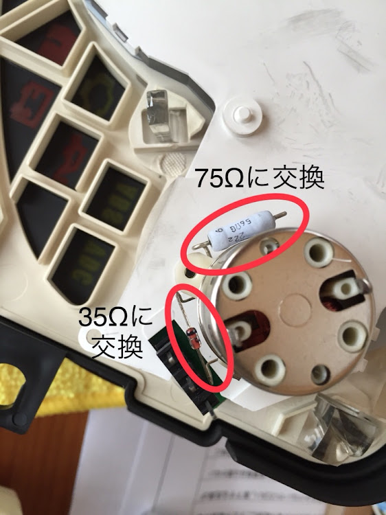 レガシィB4のDIY・水温計自作に関するカスタム事例の投稿画像2枚目