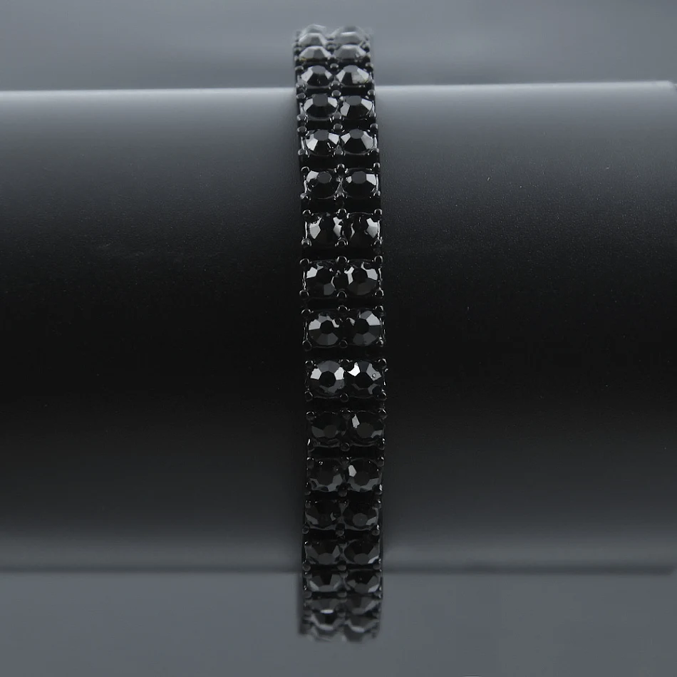 2 rij armband heren strass armband heren armband