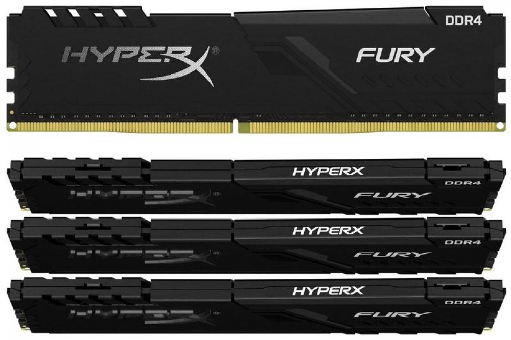 Kingston HyperX Fury Black DDR4 2666MHz 4Gb (HX426C15FB/4)