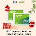[Mua 1 Tặng 1] Ổ Cứng Ssd Acer Sa100 3D Nand Tốc Độ Đến 561Mb/S - Bảo Hành 3 Năm - Hàng Chính Hãng