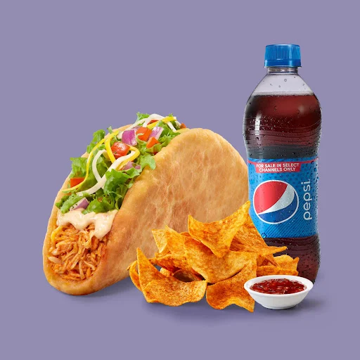 Crispy Chalupa Taco Meal - Non Veg