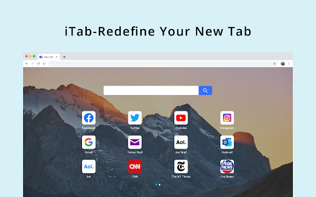 iTab chrome extension