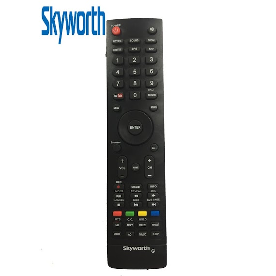 Remote Điều Khiển Tivi Skyworth Smart/Led/Lcd