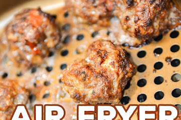 Air Fryer Meatballs (Low Carb)